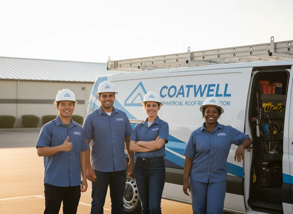 Commercial roof coating company in Brodhead, WI